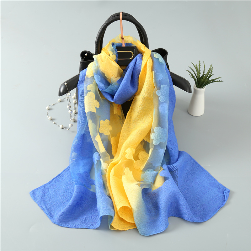 Women Simulation Silk Cut Flow - огляд і ціна Embroidery Flower
