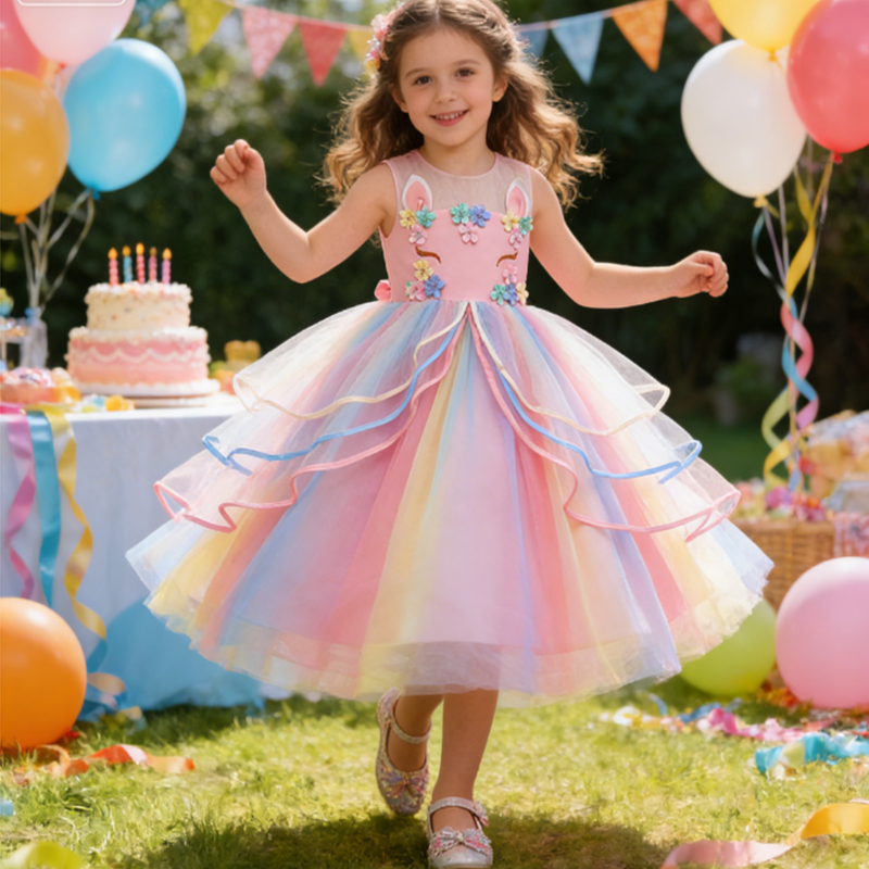 Carnival Clothing Girl Colorfu - огляд і ціна Embroidery Unicorn