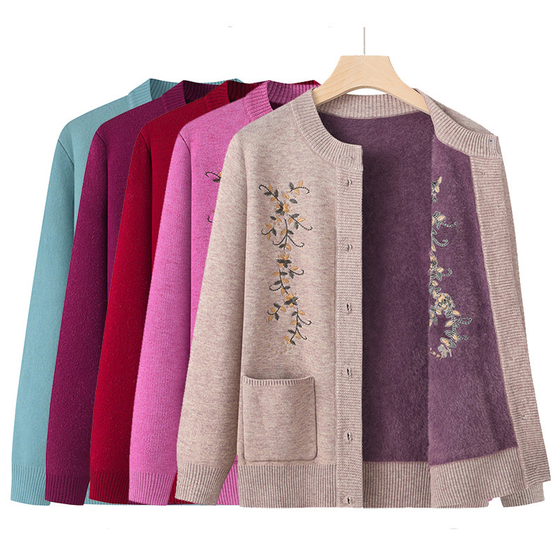 Middle-age Women's Knitted Car - огляд і ціна Embroidery Thread Yarn