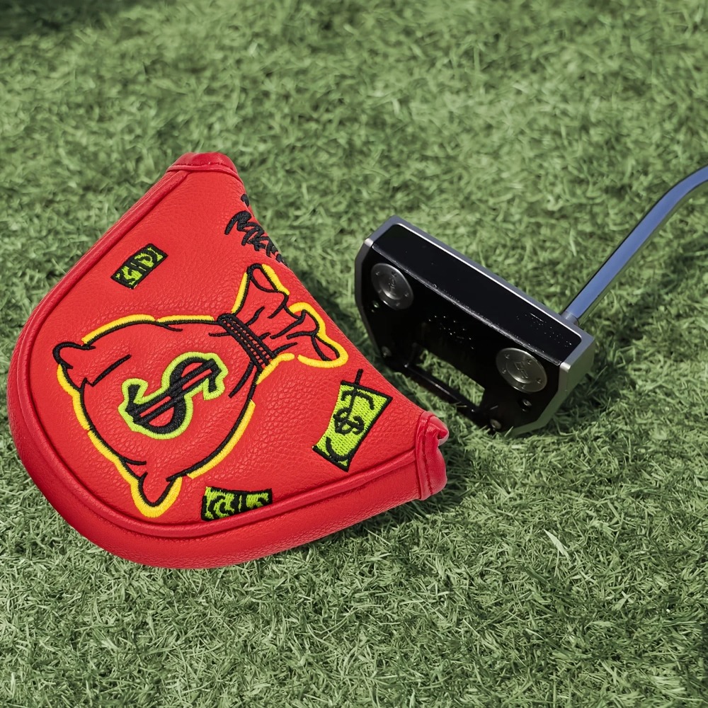 Golf Putter Cover | Half Round - огляд і ціна Embroidery Gift Ideas