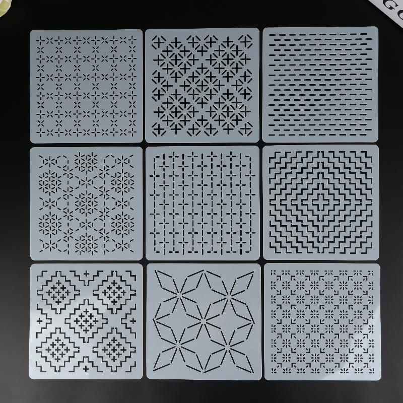 9/32Pcs Sashiko Embroidery Tem - огляд і ціна Embroidery Diy