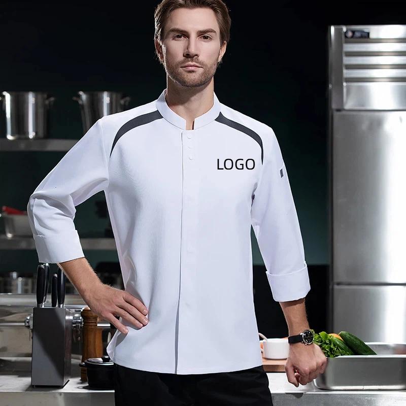 Breathable Long Sleeves Chef U - огляд і ціна Embroidery Workshop