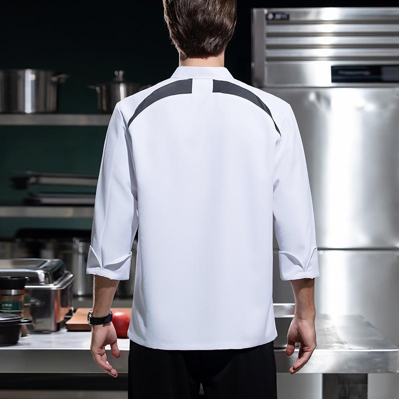 Breathable Long Sleeves Chef U - огляд і ціна Embroidery Workshop