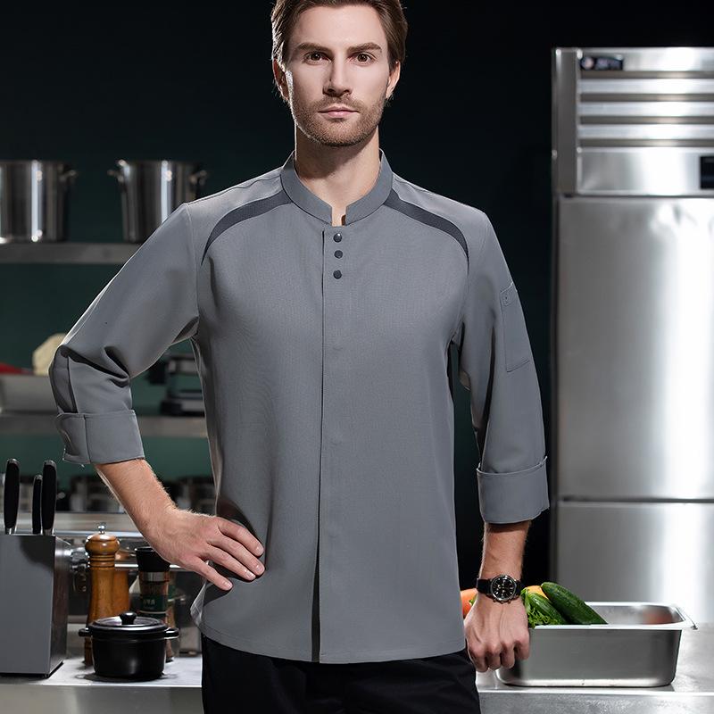 Breathable Long Sleeves Chef U - огляд і ціна Embroidery Workshop
