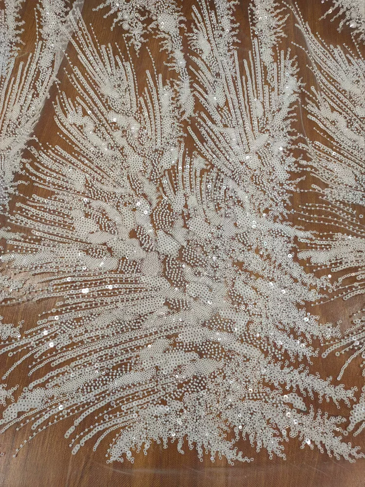 1yard Nail bead sequin flower  - огляд і ціна Embroidery Flower