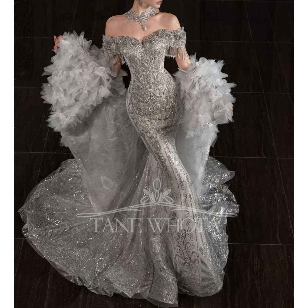 Sweetheart Off-Shoulder Embroi - огляд і ціна Embroidery Organza
