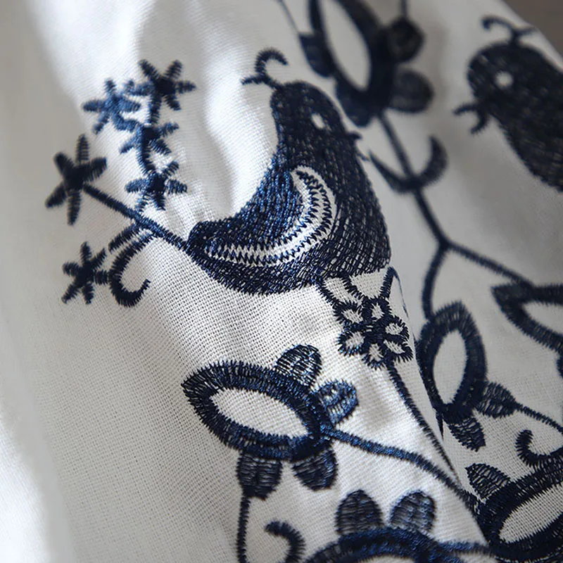 2026 Women's Retro Blouse Nati - огляд і ціна Embroidery Blouse