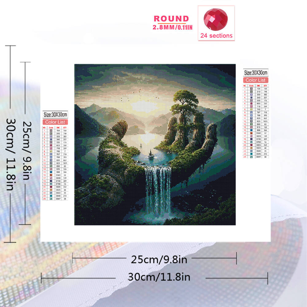 Momoart Diamond Painting River - огляд і ціна Embroidery Meaning