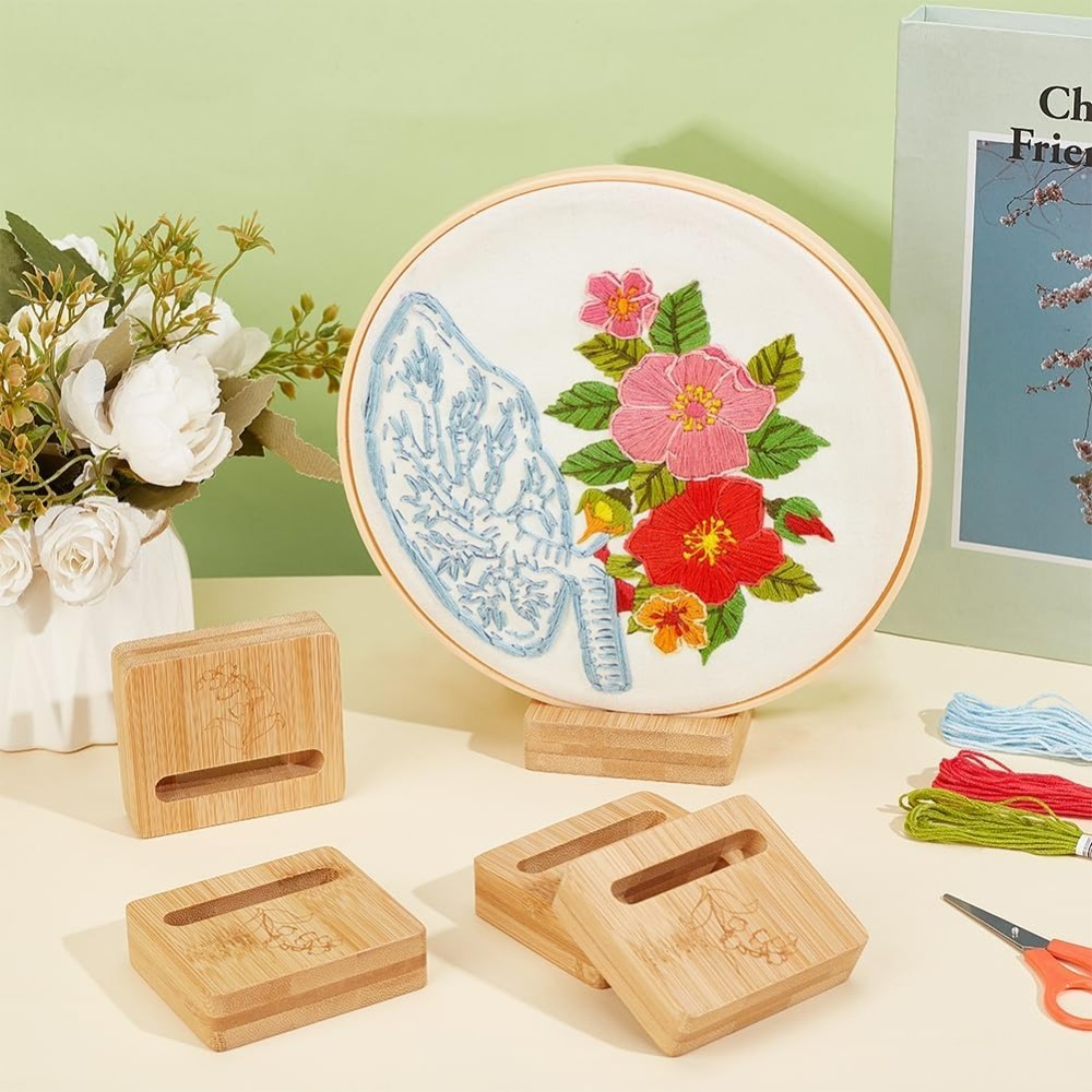 6Pcs Embroidery Hoop Rectangle - огляд і ціна Embroidery Motif