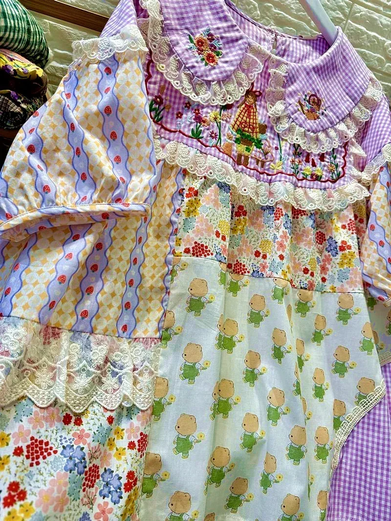 Vintage Sweet Cotton Patchwork - огляд і ціна Embroidery Motif