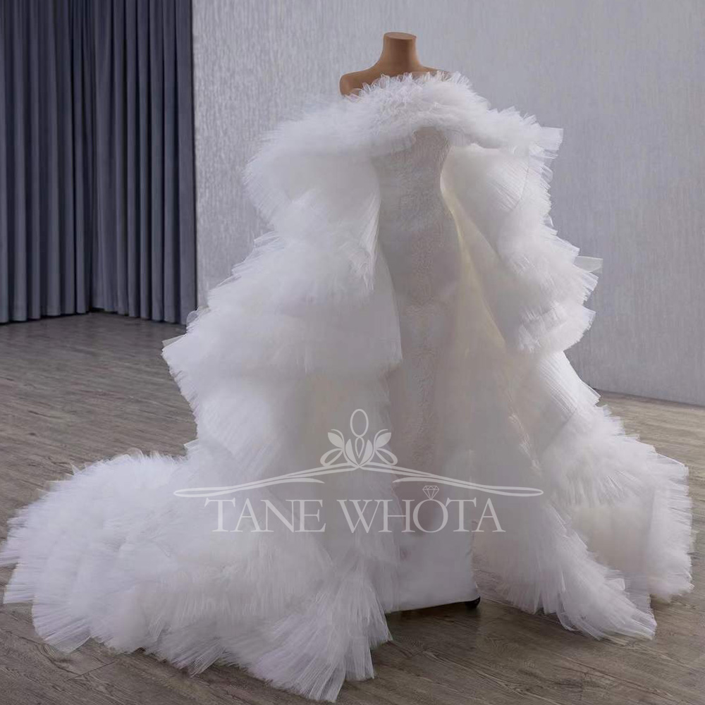 Elegant Mermaid Wedding Inner  - огляд і ціна Embroidery Organza