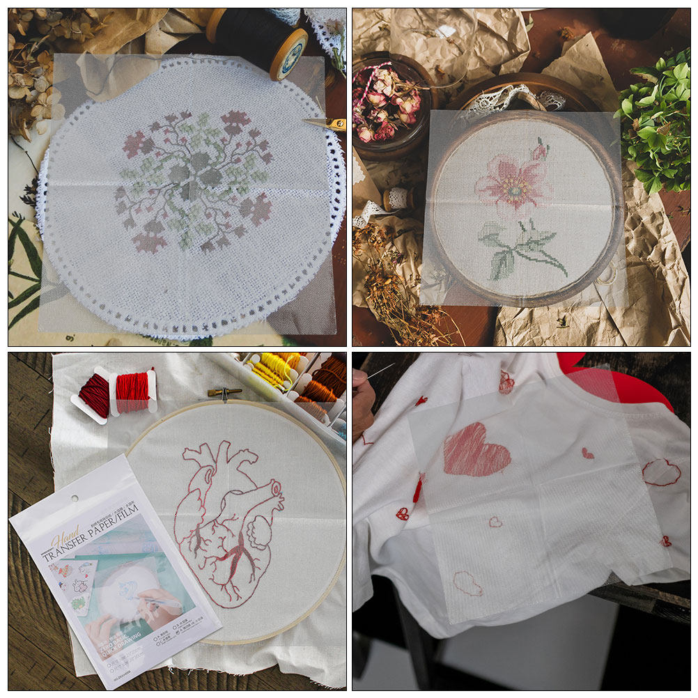 8Pcs Water Soluble Embroidery  - огляд і ціна Embroidery Diy