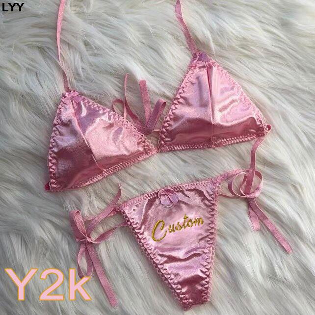 Custom Name Thongs Triangle Br - огляд і ціна Embroidery Name