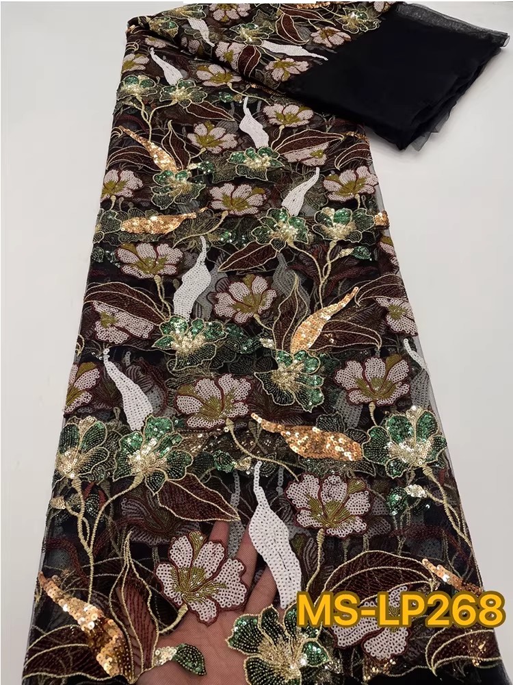 1yard Luxury Double color bead - огляд і ціна Embroidery Flower