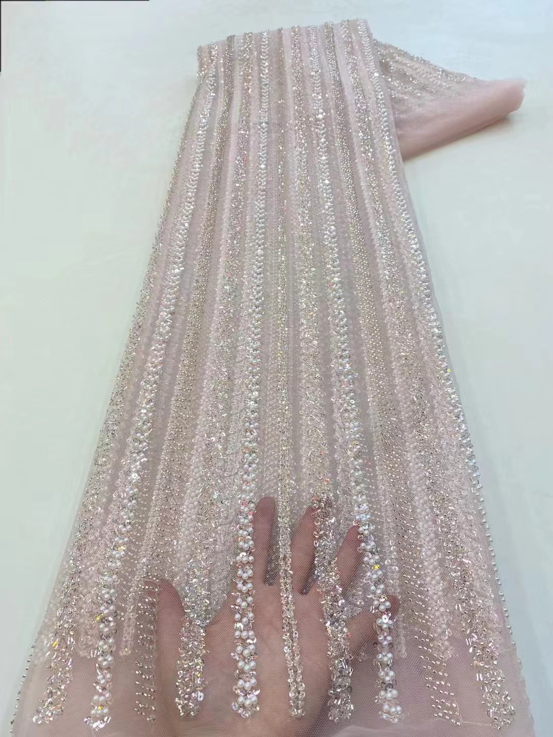 High Quality African Nigerian  - огляд і ціна Embroidery Organza