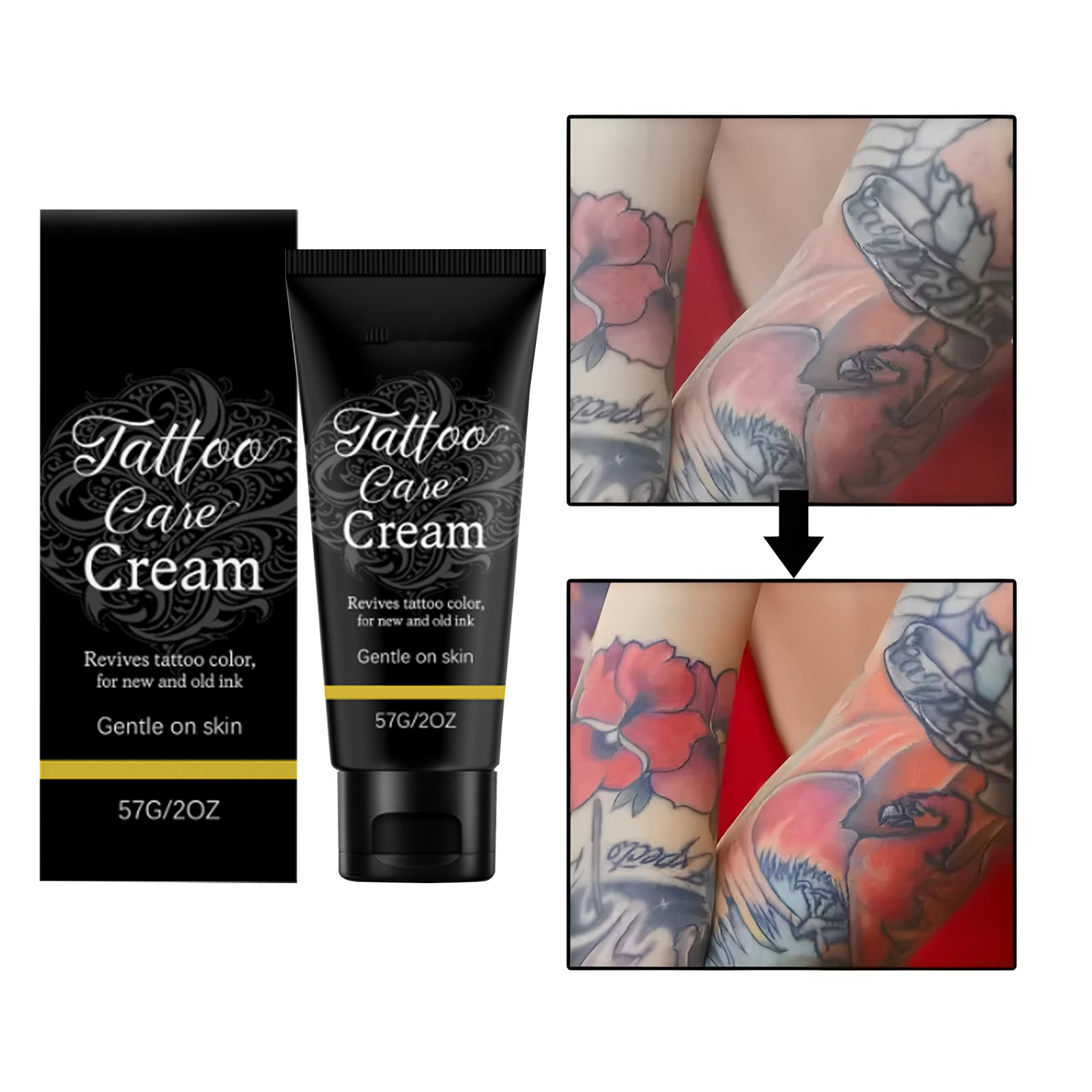 Tattoo Aftercare Cream，Color F - огляд і ціна Embroidery Moisturizer