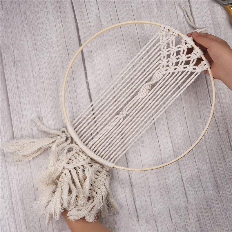 1/5Pcs 8-33cm Wooden DIY Handm - огляд і ціна Embroidery Motif