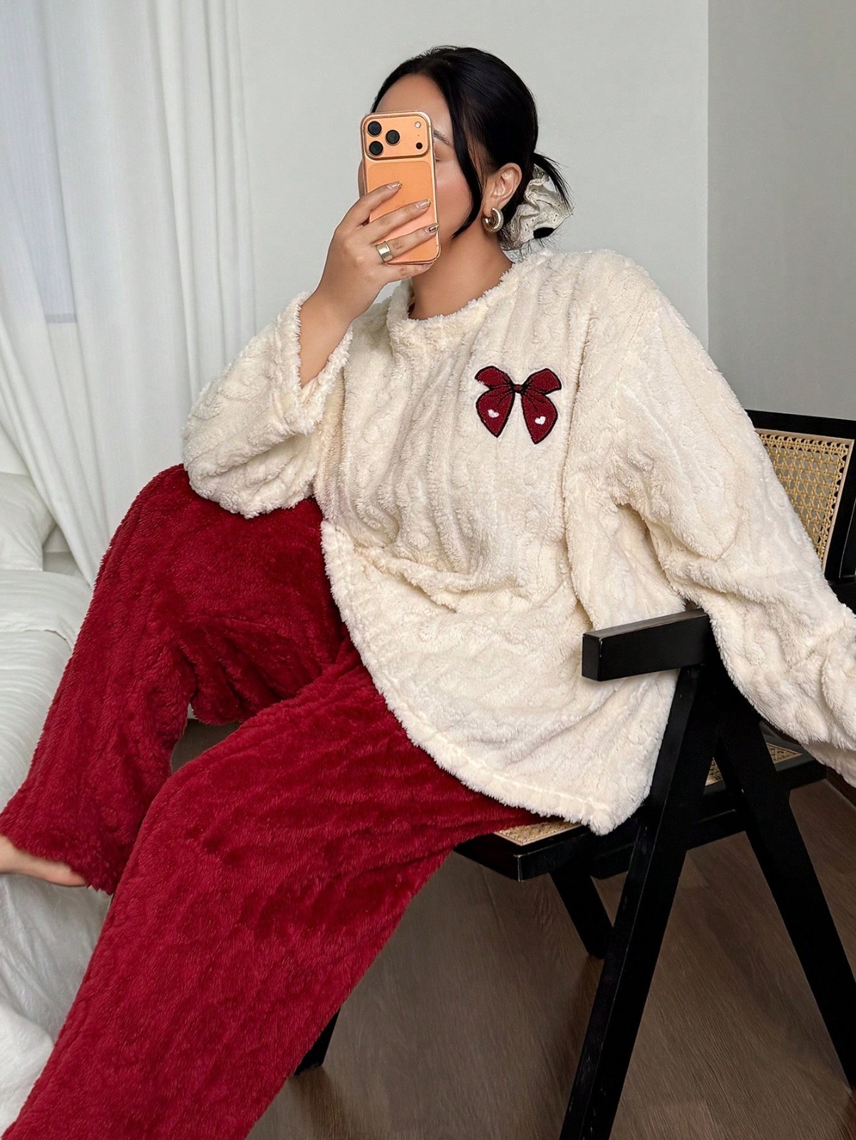 Plus Size 1XL-5XL Women Autumn - огляд і ціна Embroidery Red